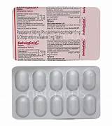 "Solvin Cold tablets pack, medicine for relief from cold, cough, and nasal congestion."
