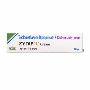 ZYDIP-C Cream 10g Beclomethasone Dipropionate and Clotrimazole skin treatment