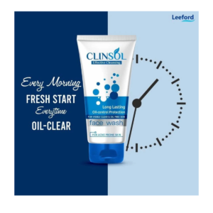 Leeford Clinsol face wash for acne prone and oily skin 