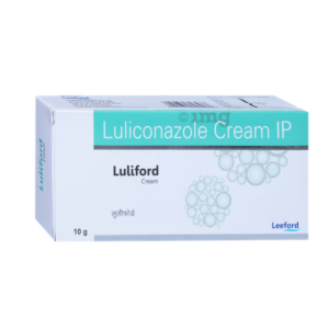 Luliford antifungal cream tube close up image