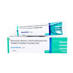 Dermiford Cream 15g for fungal infection and skin treatment