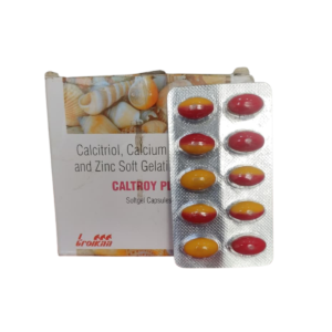 Caltroy Plus Capsule Calcitriol Calcium Zinc