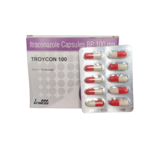 Itraconazole 100 mg Capsule Troycon 100
