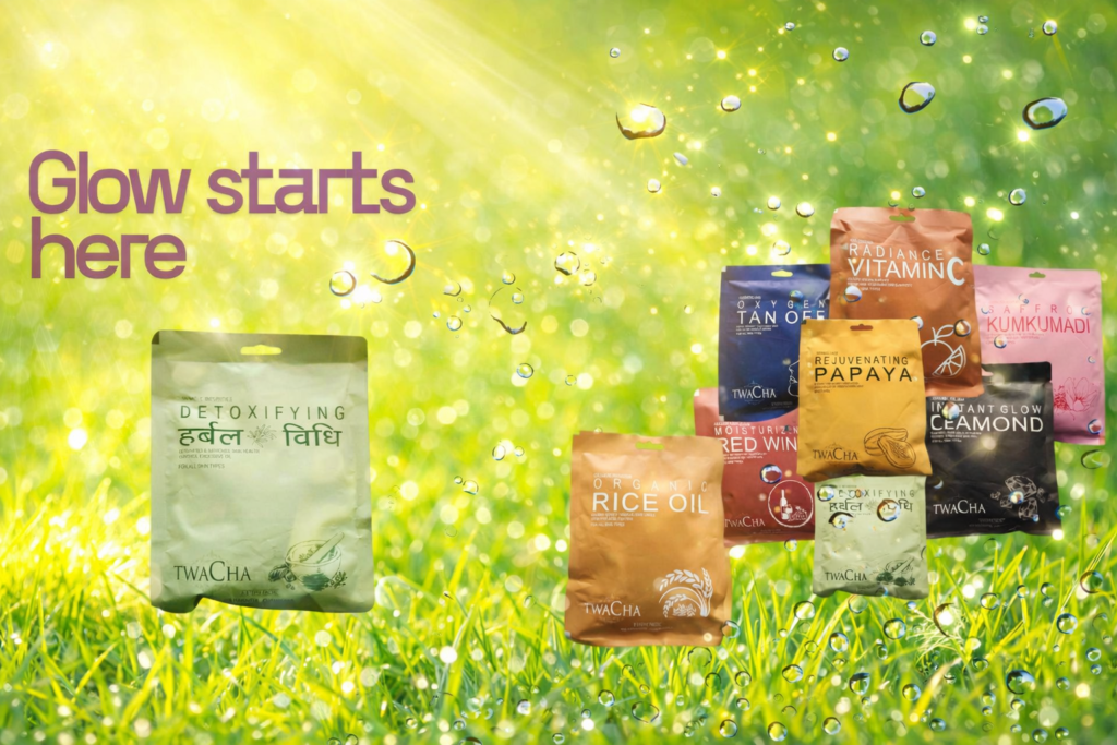 Twacha Red Wine Facial Kit for anti aging and skin tightening